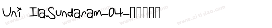 Uni Ila.Sundaram-04字体转换